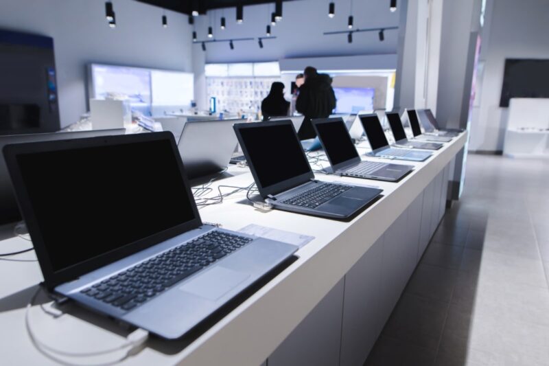 Laptops que lideran la industria de la tecnología