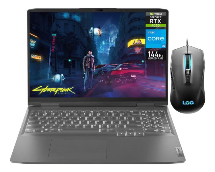 Laptop Gamer Lenovo Loq Nvidia Geforce Rtx 4050 Intel Core I5 13420h 16gb Ram 512gb Ssd 16 Windows 11 Home Teclado En Español Mouse