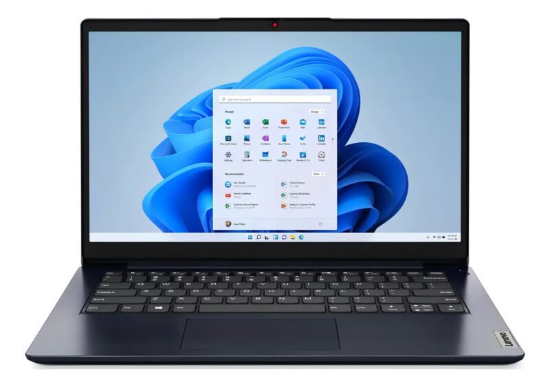 Notebook Lenovo Celeron N4020 4gb 128gb 14 Win 11 Blue