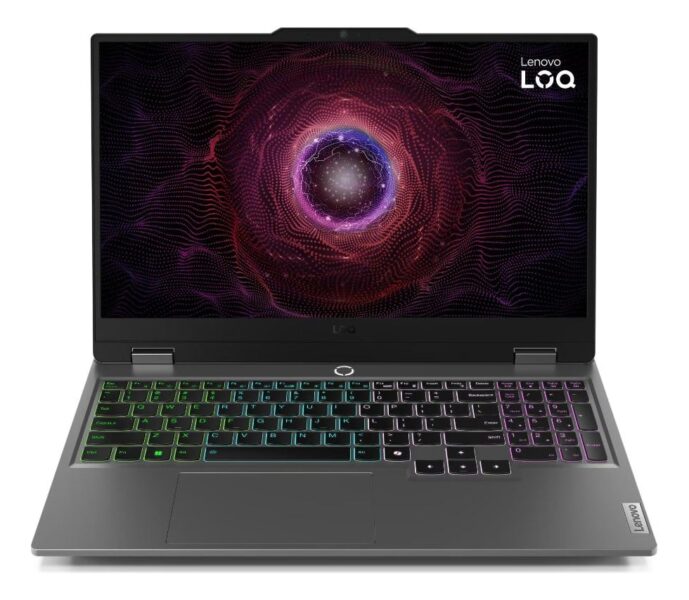 Notebook Lenovo Gaming Loq 15.6 Amd R5 8gb 512gb Nvidia Color Gris