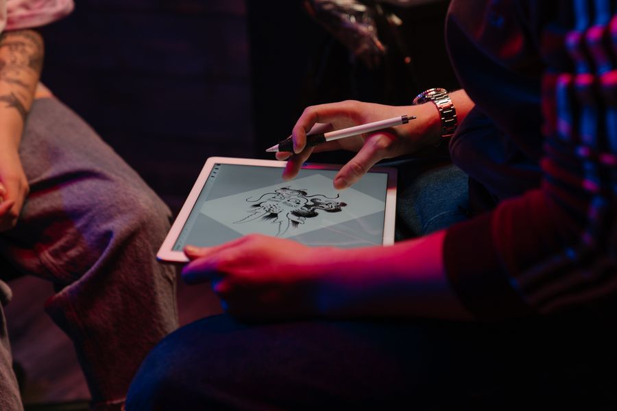 Diseño digital en iPad Air M1